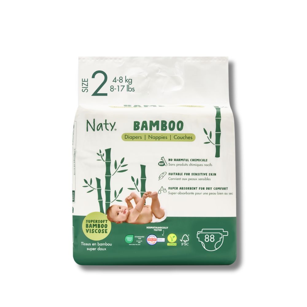 Bamboo Viscose Diaper Subscription (Size 2), , large, Eco by Naty